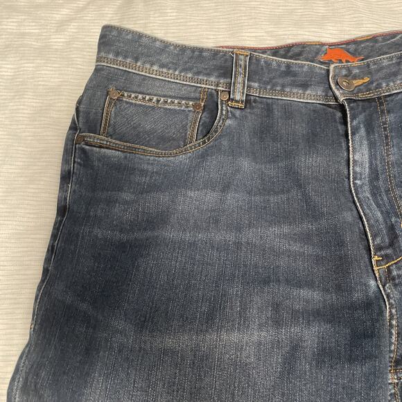 Tommy Bahama Men’s Dark Wash Denim Blue Jeans 40 X 29 - Picture 2 of 8